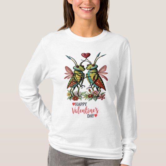 Fijne valentijnsdag t-shirt (Voorkant)