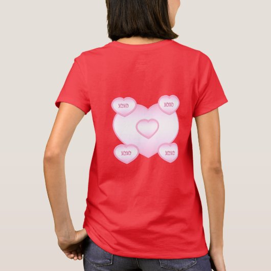 Fijne valentijnsdag T-shirt (Achterkant)