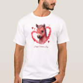 Fijne Valentijnsdag T-Shirt (Voorkant)