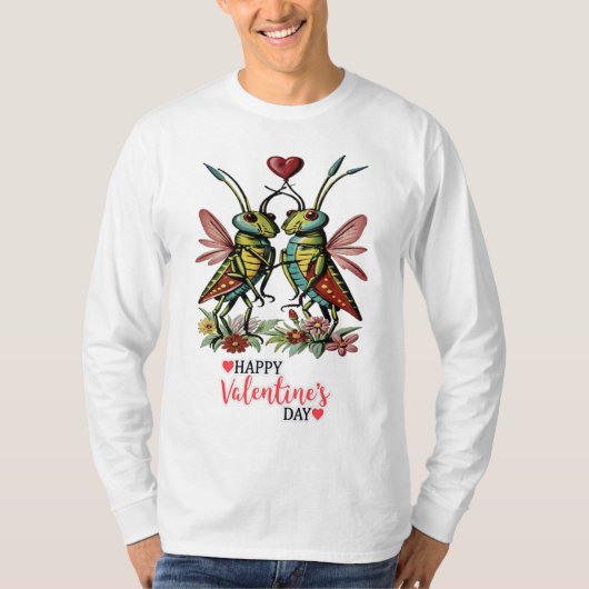 Fijne valentijnsdag t-shirt (Voorkant)