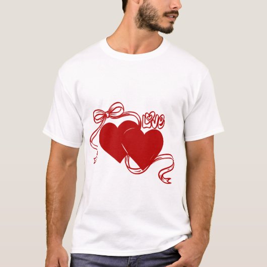 Fijne valentijnsdag T-shirt (Voorkant)