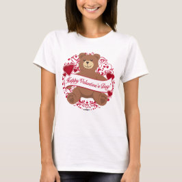 Fijne Valentijnsdag! Teddy Bear T-shirt