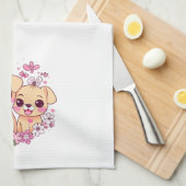 Fijne Valentijnsdag! Theedoek (Quarter Fold)