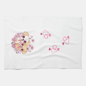 Fijne Valentijnsdag! Theedoek (Horizontaal)