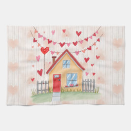 Fijne Valentijnsdag! Theedoek