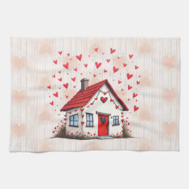 Fijne Valentijnsdag! Theedoek