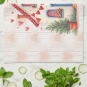 Fijne Valentijnsdag! Theedoek (Gevouwen)