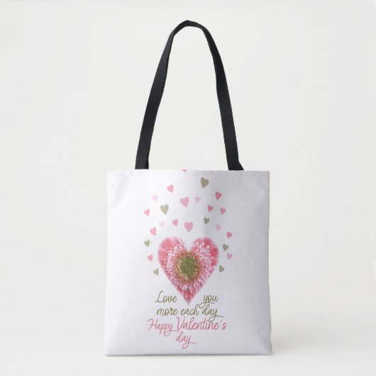 Fijne valentijnsdag tote bag (Voorkant)