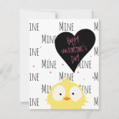 Fijne Valentijnsdag | Uw eitje-cellent! | Notitiekaartje (Voorkant)