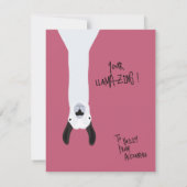 Fijne Valentijnsdag | Uw Llama-zing! | Lama Notitiekaartje (Achterkant)