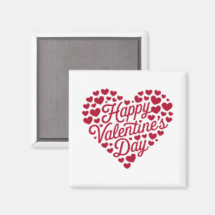 Fijne Valentijnsdag Valentijn Liefde Hart Magneet
