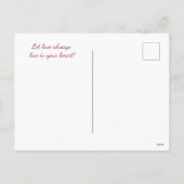 Fijne Valentijnsdag! Valentijns kaart. Feestdagenkaart (Achterkant)