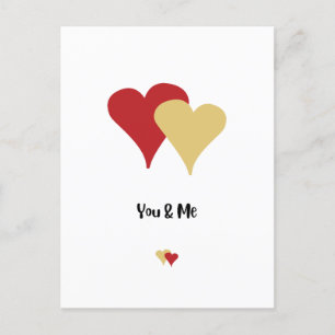 Fijne Valentijnsdag - Valentijnsdag voor overvalle Feestdagenkaart