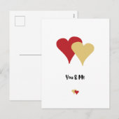 Fijne Valentijnsdag - Valentijnsdag voor overvalle Feestdagenkaart (Voorkant / Achterkant)