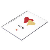 Fijne Valentijnsdag - Valentijnsdag voor overvalle Notitieboek (Linkerzijde)