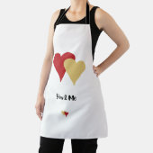 Fijne Valentijnsdag - Valentijnsdag voor overvalle Schort (Insitu)