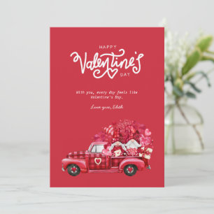 Fijne Valentijnsdag Valentijnskaart Kaart