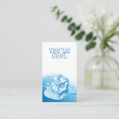 Fijne Valentijnsdag van de leerling Visitekaartje (Staand voorkant)