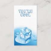 Fijne Valentijnsdag van de leerling Visitekaartje (Voorkant)