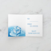 Fijne Valentijnsdag van de student Bedankkaart (Binnen)