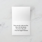 Fijne Valentijnsdag van je huisdier Kaart (Binnen)