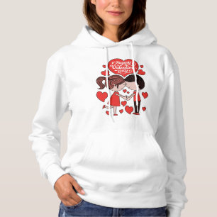 Fijne Valentijnsdag viering Hoodie