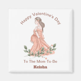 Fijne Valentijnsdag Voor De Aanstaande Moeder Magn Magneet