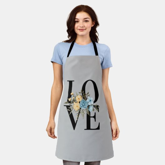 Fijne Valentijnsdag voor de Mode van de Lover Schort (Gedragen)