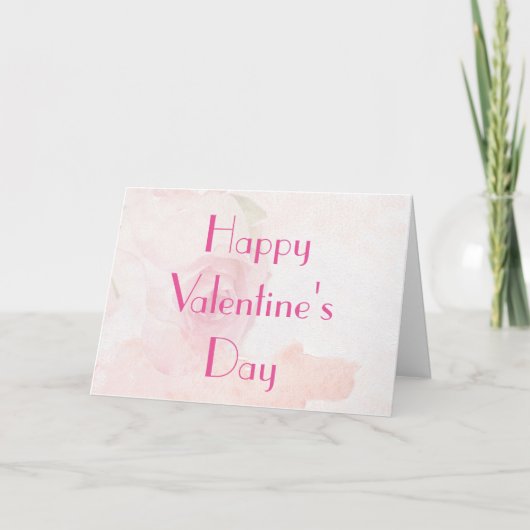 Fijne Valentijnsdag voor de One I Love Card Feestdagen Kaart (Voorkant)