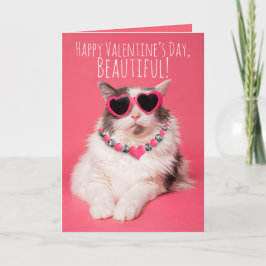Fijne valentijnsdag voor elke kutkat feestdagen kaart
