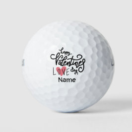 Fijne Valentijnsdag voor Golfer met liefde Golfballen