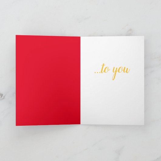 Fijne Valentijnsdag voor jou Bedankkaart (Binnen)