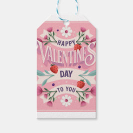 Fijne Valentijnsdag voor jou Cadeaulabel