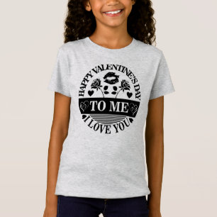 Fijne Valentijnsdag Voor Mij Ik Hou Van Jou-58771 T-shirt