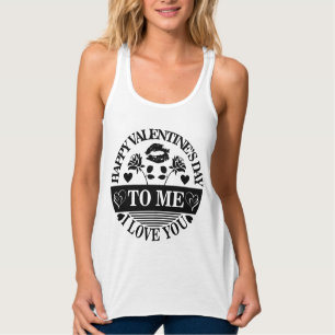 Fijne Valentijnsdag Voor Mij Ik Hou Van Jou-58771 Tanktop