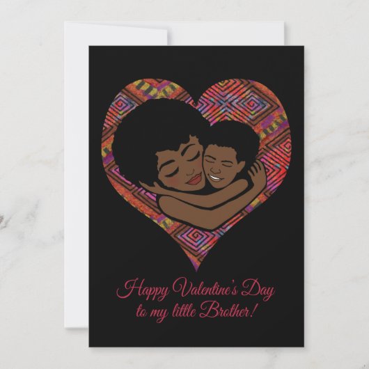 Fijne Valentijnsdag voor mijn kleine broer (Voorkant)