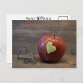 Fijne Valentijnsdag voor mijn leraar Feestdagenkaart (Voorkant / Achterkant)