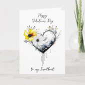 Fijne Valentijnsdag voor mijn liefje Kaart (Voorkant)