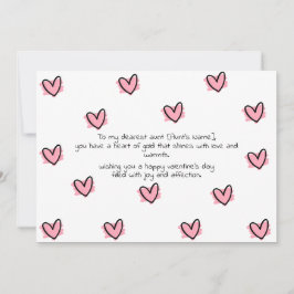 Fijne Valentijnsdag voor mijn tante Feestdagenkaart