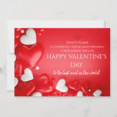 Fijne Valentijnsdag voor mijn tante Feestdagenkaart (Voorkant)