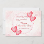 Fijne Valentijnsdag voor mijn tante Feestdagenkaart (Voorkant)