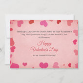 Fijne Valentijnsdag voor mijn tante Feestdagenkaart (Voorkant)