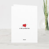 Fijne Valentijnsdag voor speciale tante. Feestdagen Kaart (Achterkant)