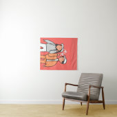 Fijne Valentijnsdag Wandkleed (In Situ (horizontaal))