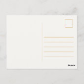 Fijne Valentijnsdag|Waterverf Hearts Briefkaart (Achterkant)