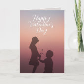 Fijne Valentijnsdag, Wil je mijn Valentijn zijn Feestdagen Kaart (Voorkant)