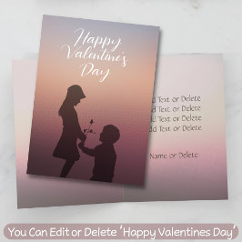 Fijne Valentijnsdag, Wil Je Mijn Valentijn Zijn Feestdagen Kaart