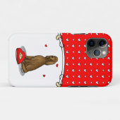 Fijne Valentijnsdag word Mine Irish Setter (rood 1 Case-Mate iPhone Case (Achterkant (horizontaal))