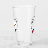 Fijne Valentijnsdag word Mine Irish Setter (rood 1 Glas (Links)