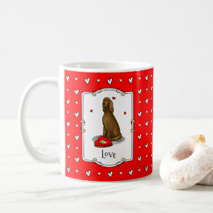 Fijne Valentijnsdag word Mine Irish Setter (rood 1 Koffiemok